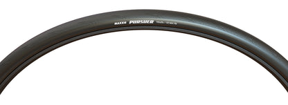 Pneu MAXXIS PURSUER noir — vue de profil et marquages
