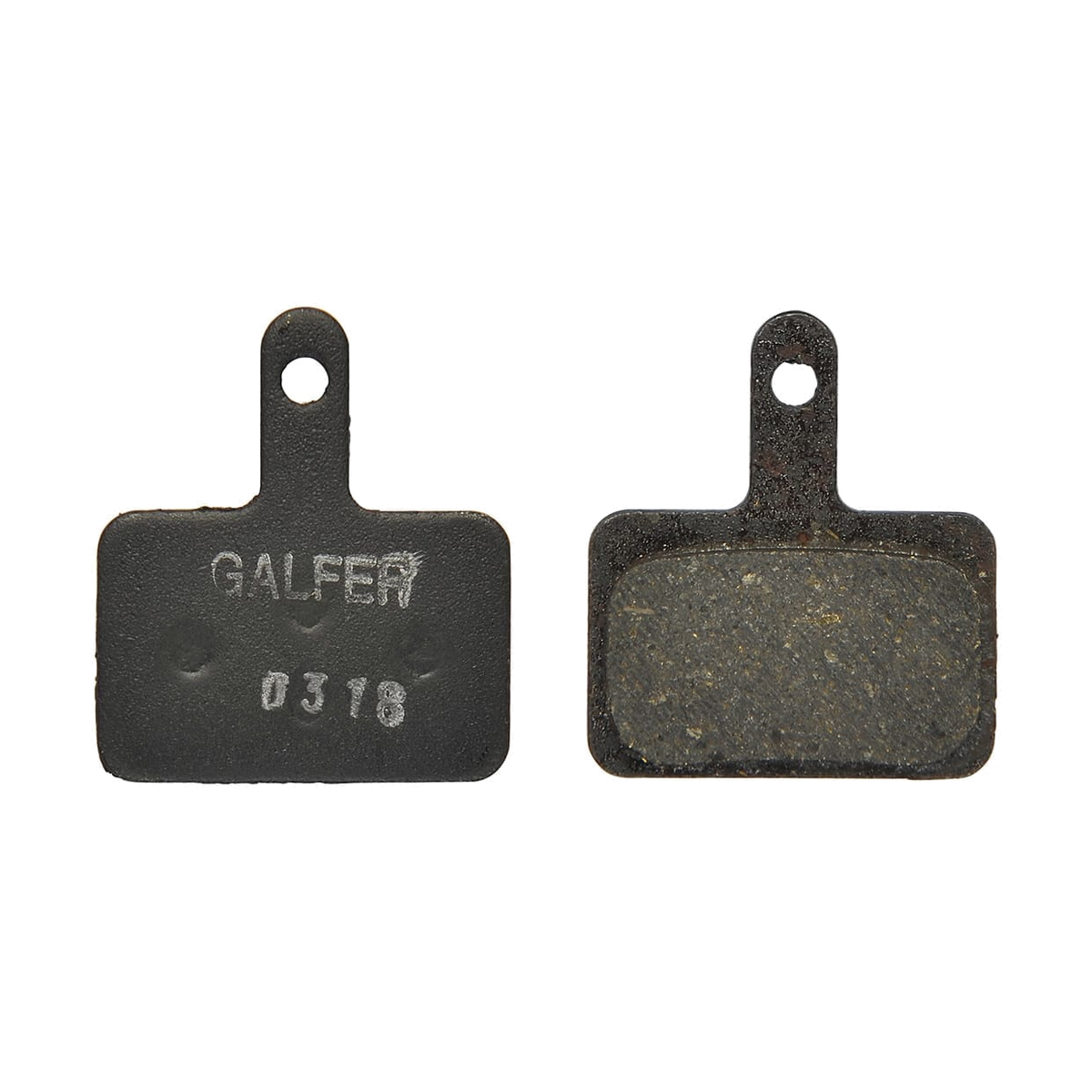 Plaquettes Semi-Métalliques GALFER PERFORMANCE Shimano B01S Deore Tektro — vue principale