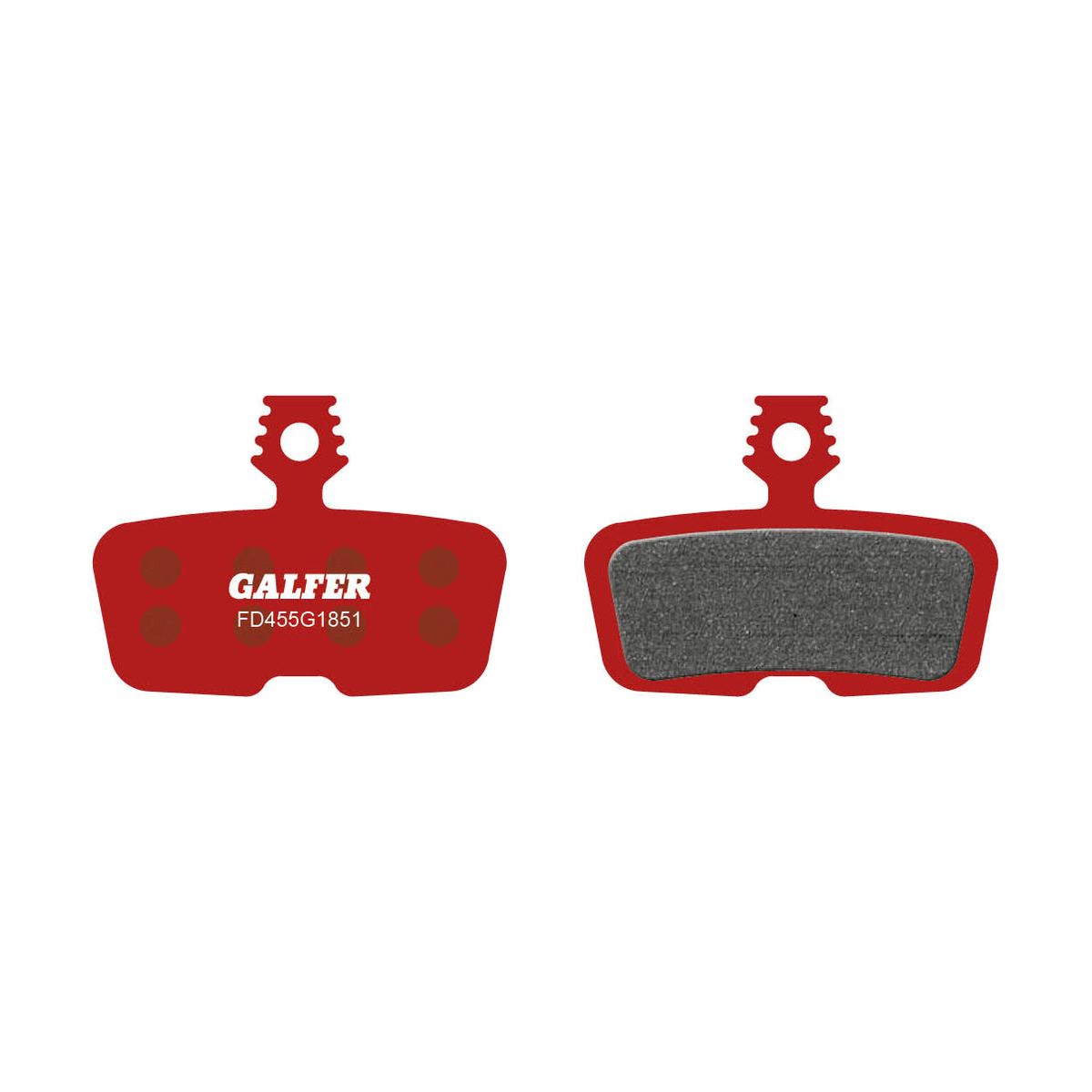 Plaquettes Semi-Métalliques GALFER ADVANCED Avid Code (>2011) / Sram Guide RE / Motive — vue principale