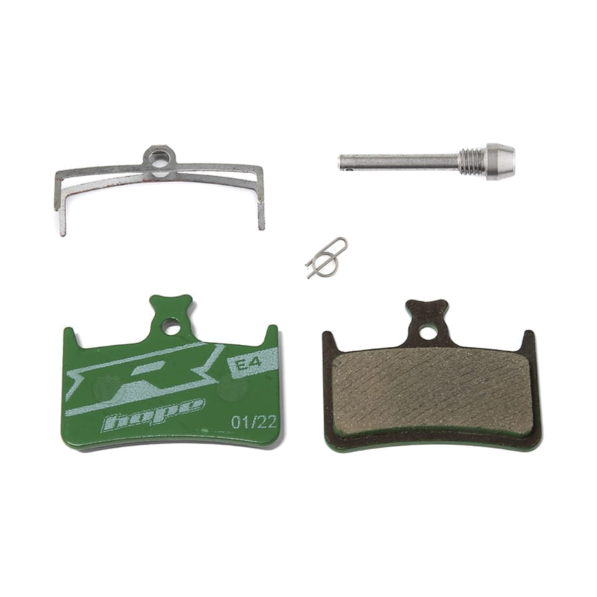 Plaquettes Organiques HOPE MONO M4/E4 2013/RX4+/RX4 SH Racing Green — vue principale