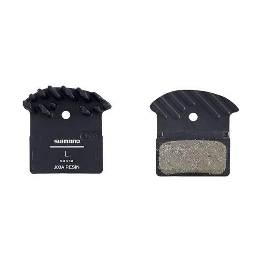 Plaquettes Organiques Ventilées SHIMANO J03A 2 Pistons XTR / XT / SLX / DEORE — vue principale