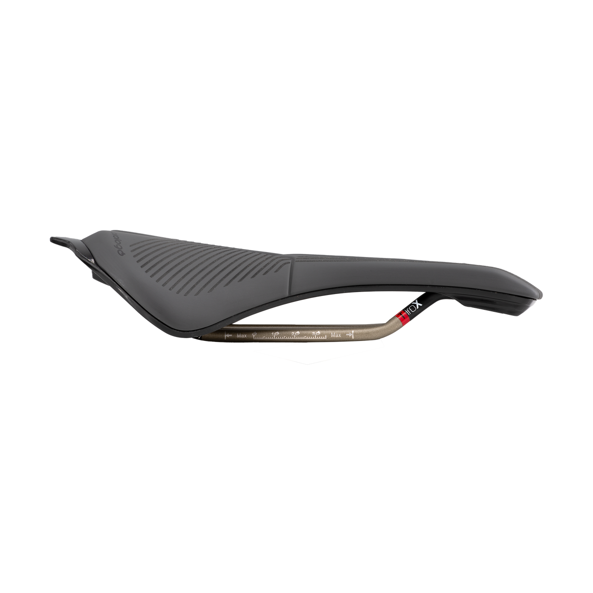 Selle PROLOGO SCRATCH M5 PAS AGX 147mm Rails Tirox Noir — vue complémentaire