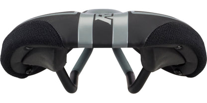 Selle REVERSE COMPONENTS AM ERGO Rails CrMo Noir/Blanc — vue arrière noir/blanc