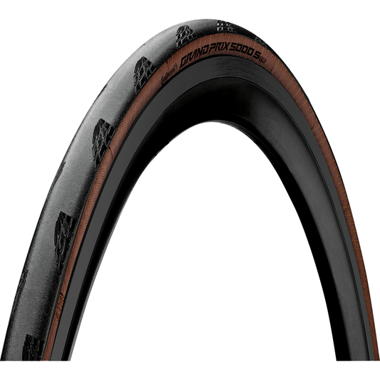Pneu CONTINENTAL GRAND PRIX 5000 S TR 650b Tubeless Ready Marron
