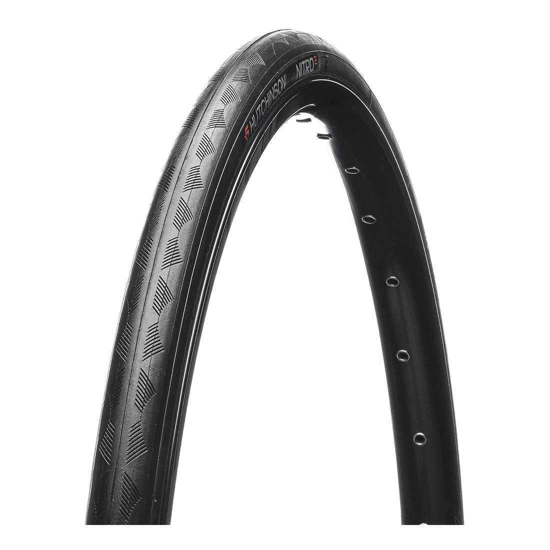 Pneu HUTCHINSON NITRO 2 700c Tubetype Noir