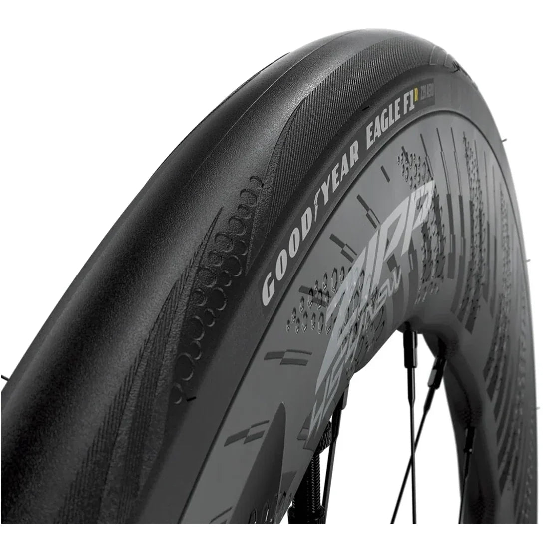 Pneu ZIPP GOODYEAR EAGLE F1 R 700c Tubeless Ready Noir