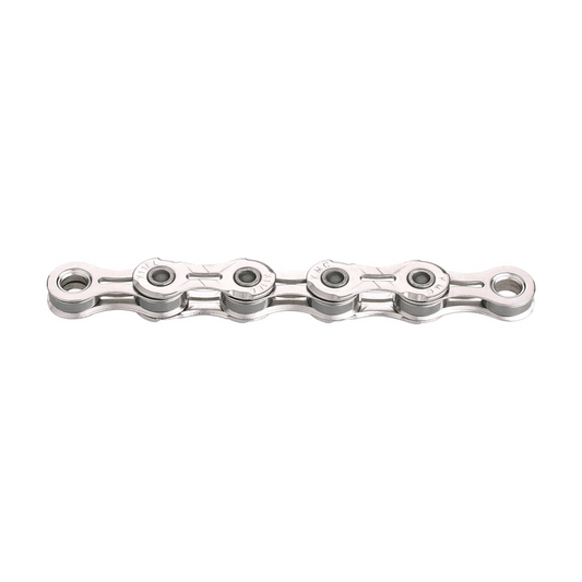 Chaîne 11V KMC X11EL Argent Ciré — photo produit sur fond blanc