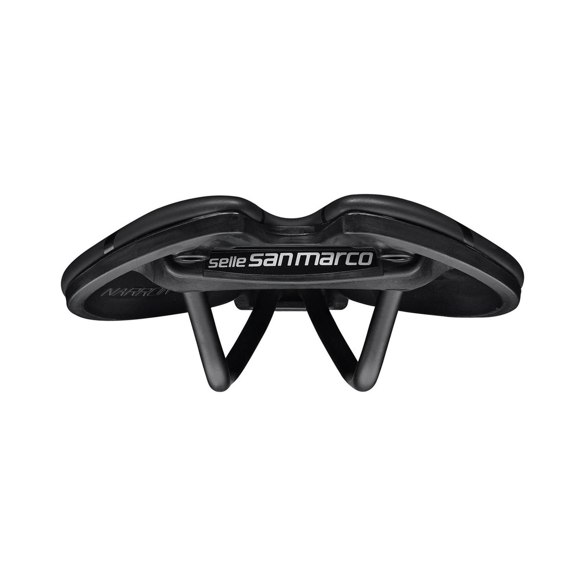 Selle SAN MARCO ASPIDE SHORT OPEN-FIT DYNAMIC NARROW Rails Manganèse — vue complémentaire
