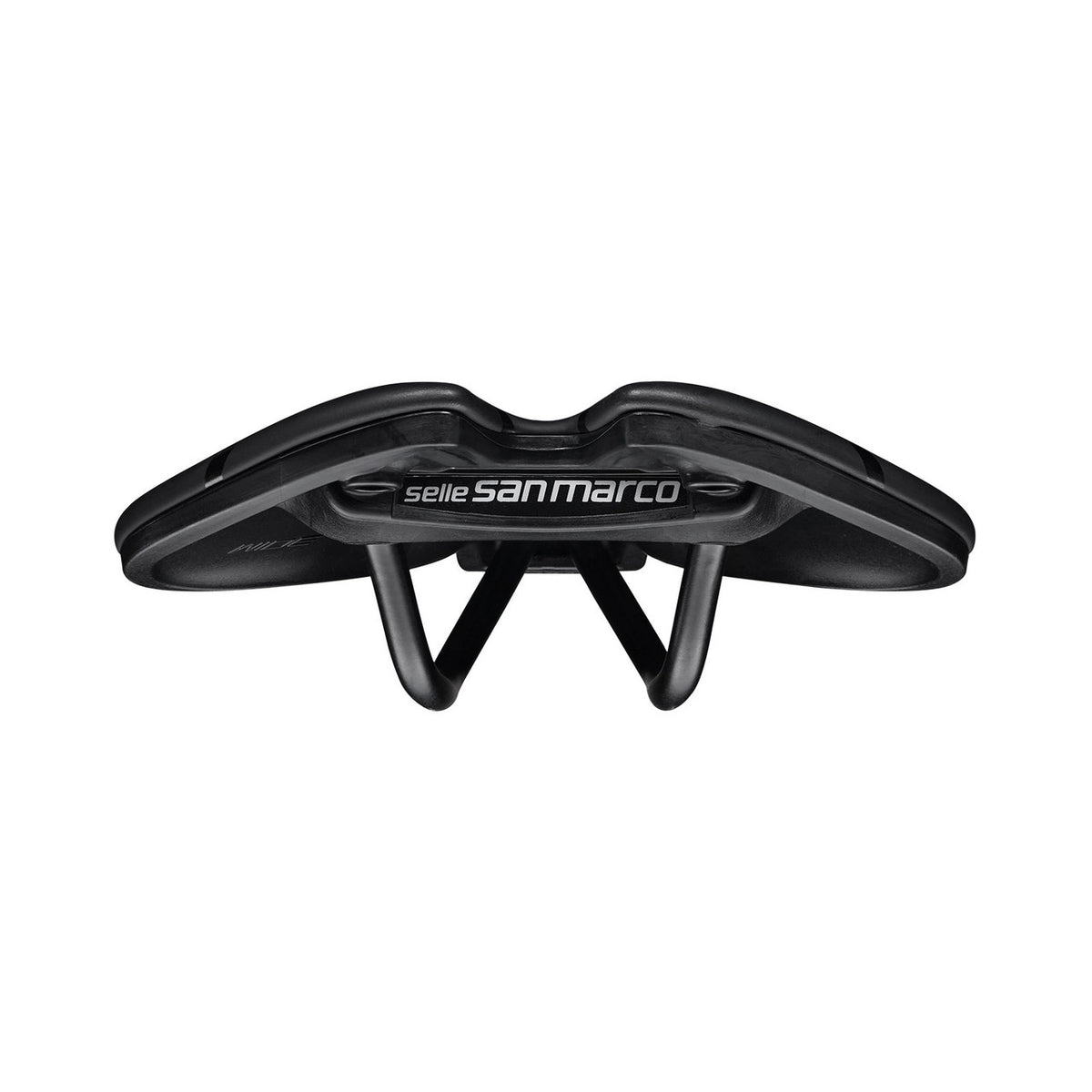 Selle SAN MARCO ASPIDE SHORT OPEN-FIT SPORT WIDE Rails Acier — vue complémentaire