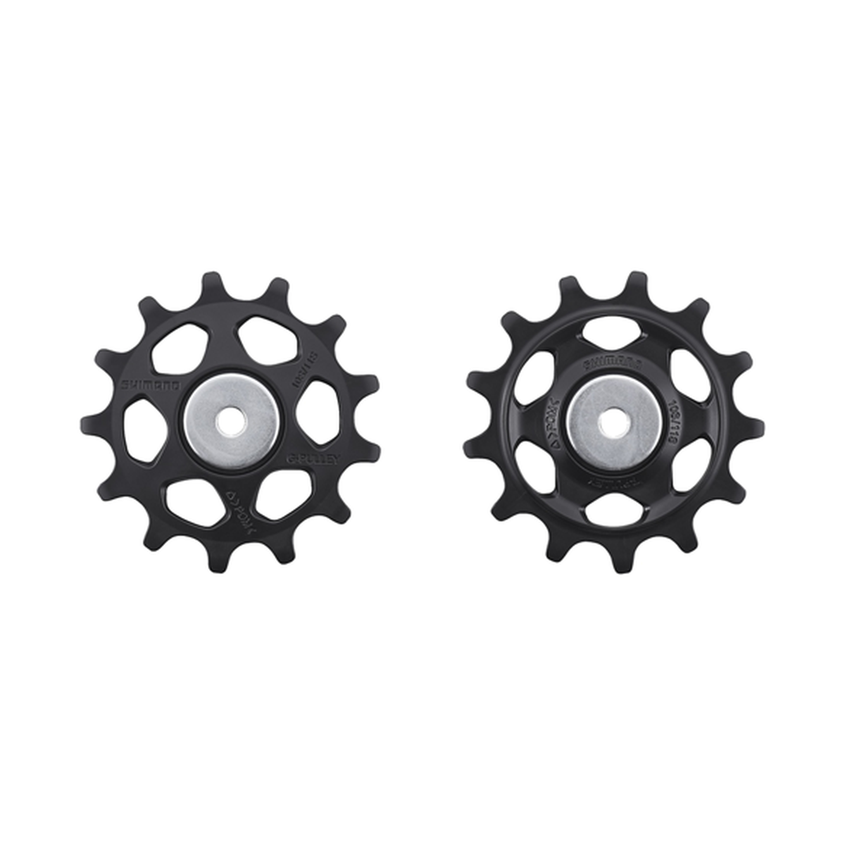 Galets de Dérailleur Arrière 10/11V SHIMANO RD-M5100/M5130 — pièce sur fond blanc