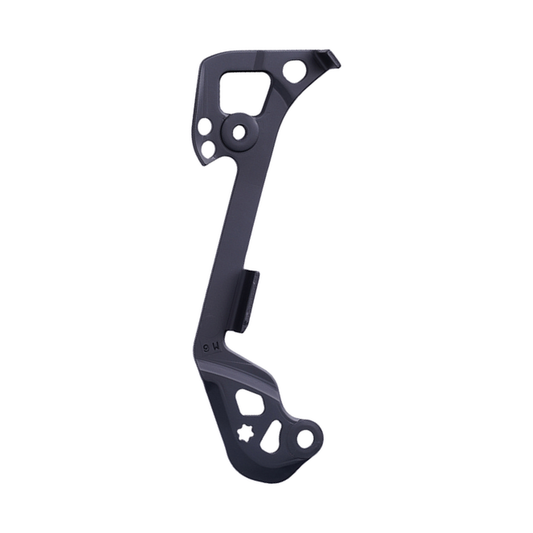 Chape de Dérailleur Arrière Interne Longue SHIMANO XTR Di2 RD-M9050-SGS — pièce sur fond blanc
