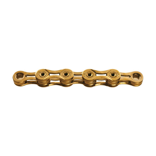 Chaîne 9V KMC X9SL Ti-N Or — photo produit sur fond blanc