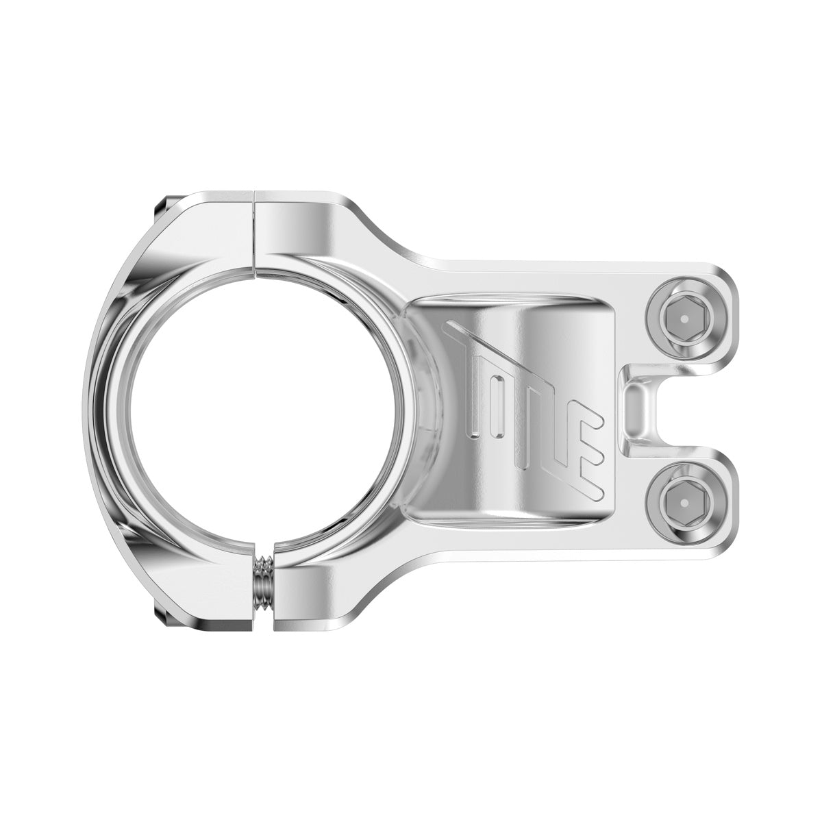 Potence TITLE ST2 Chrome — vue de profil sur fond blanc