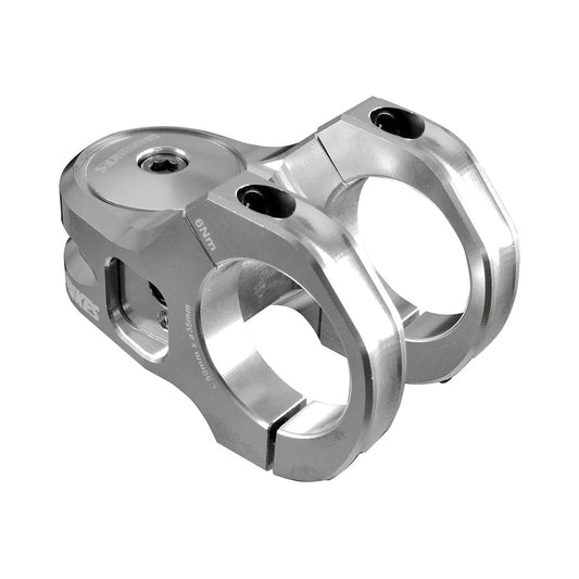 Potence DMR DEFY50 Rise 5mm Argent — vue principale sur fond blanc