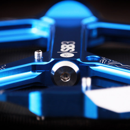 Pédales Plates SB3 SPECTRUM Bleu