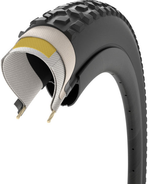 Pneu PIRELLI CINTURATO GRAVEL M High Performance Prowall 700c Tubeless Ready Noir