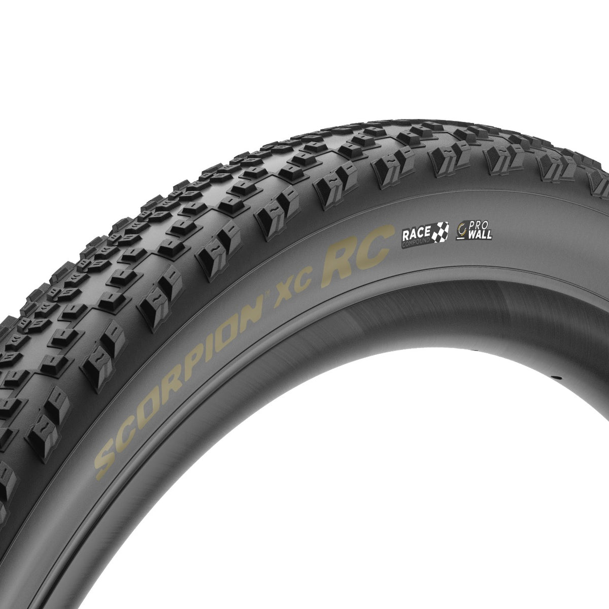 Pneu PIRELLI SCORPION RACE XC RC ProWall 29x2.40 Tubeless Ready Souple Noir/Or