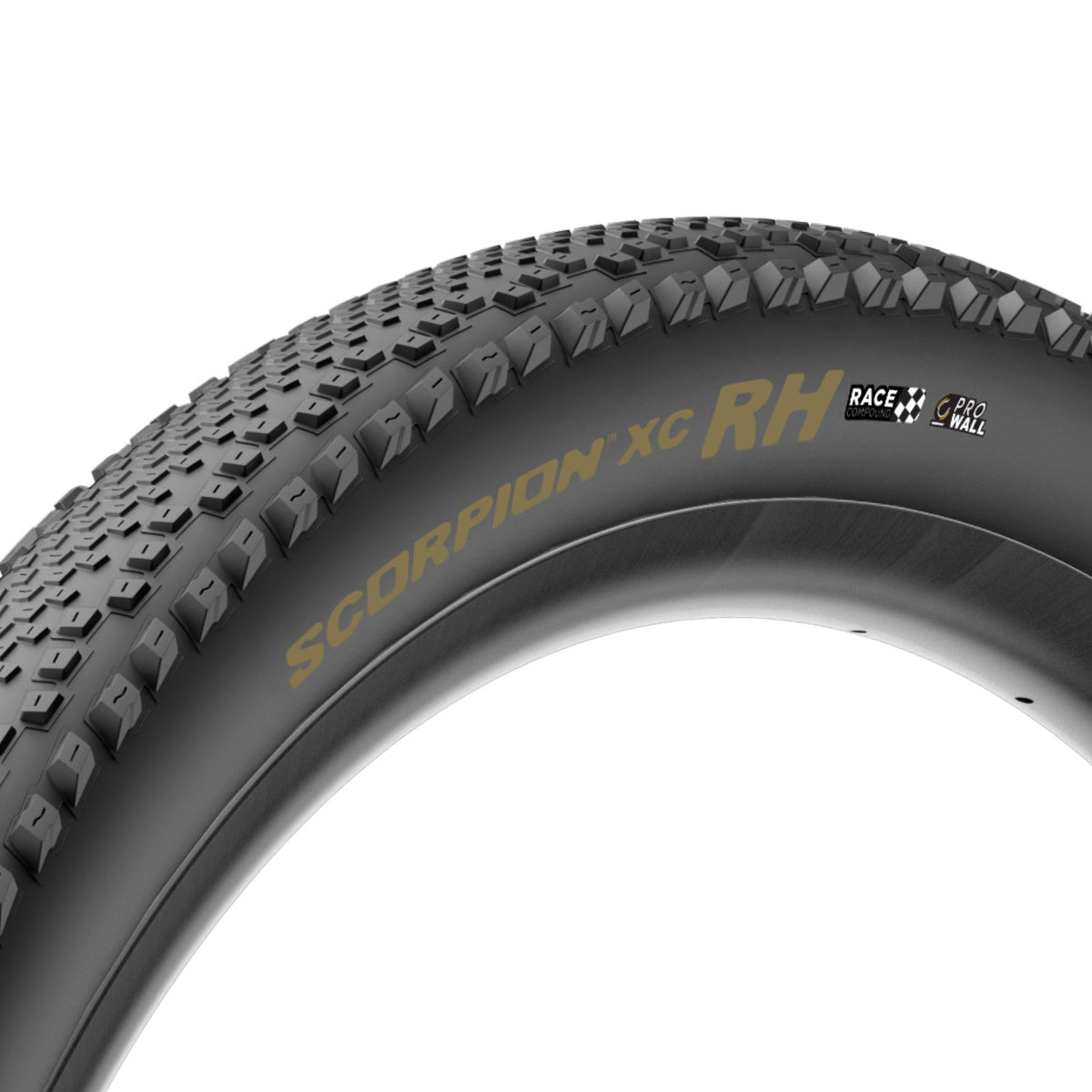 Pneu PIRELLI SCORPION RACE XC RH ProWall 29x2.40 Tubeless Ready Souple Noir/Or