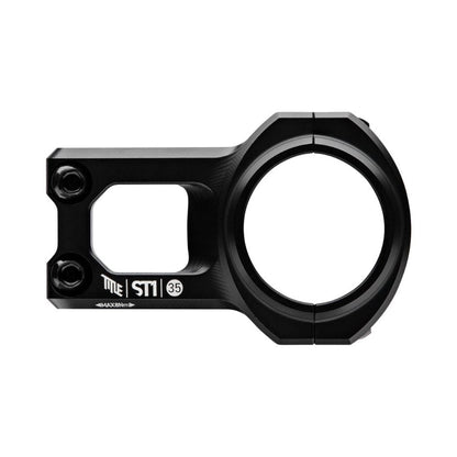 Potence TITLE ST1 Noir — vue de profil sur fond blanc
