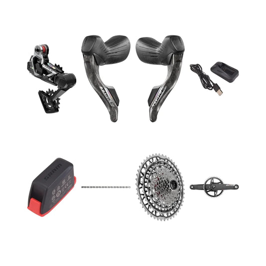 Groupe SRAM FORCE AXS XPLR E1 1x13V Capteur de Puissance