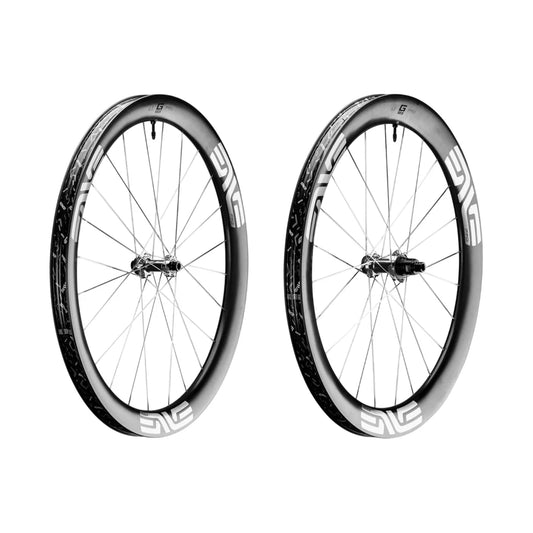 Paire de Roues ENVE G SES 4.5 PRO Tubeless Ready (Center Lock) Noir/Chrome