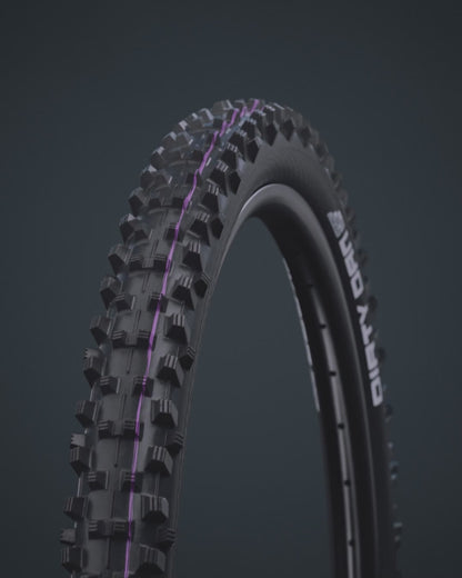 Pneu SCHWALBE DIRTY DAN 29x2.35 ADDIX ULTRASOFT SUPERDOWNHILL Tubeless Ready Souple Noir