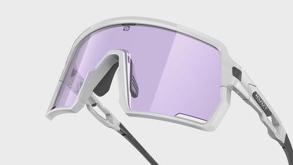 Lunettes RUDY PROJECT KELION Noir Verres IMPACTX™ Photochromique Laser Purple