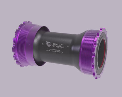 Boitier de Pédalier WOLFTOOTH T47i Interne 24mm Noir