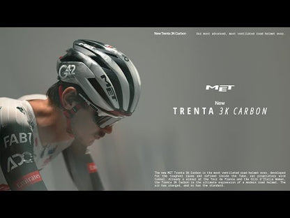 Casque Route MET TRENTA 3K CARBON MIPS UAE TEAM ADQ 2026 Violet/Orange