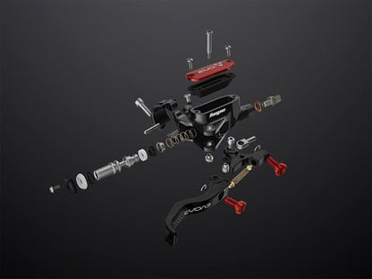 Frein Arrière HOPE TECH 4 EVO GR4 Argent/Rouge