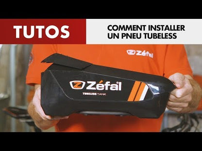 Pompe à Pied Compresseur Tubeless ZEFAL TANK Noir