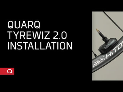 Kit 2 Valves Tubeless et appuis QUARQ TYREWIZ Zipp 303 FIRECREST Disc #11.3018.011.002