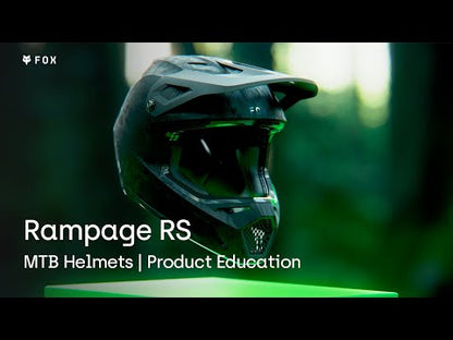 Casque VTT FOX RAMPAGE RS MIPS CRYPT Blanc