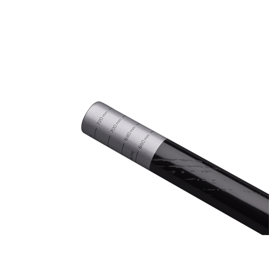 Cintre PRO THARSIS 3FIVE Flat Top Rise 5mm 740mm Carbone Noir