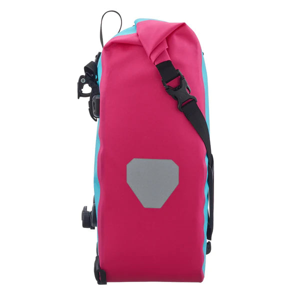 Sacoche de Porte-Bagages ORTLIEB BACK ROLLER CYBER 20 L Bleu/Rose