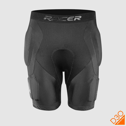 Sous-Short De Protection RACER PROFILE SHORT 2 D3O Noir