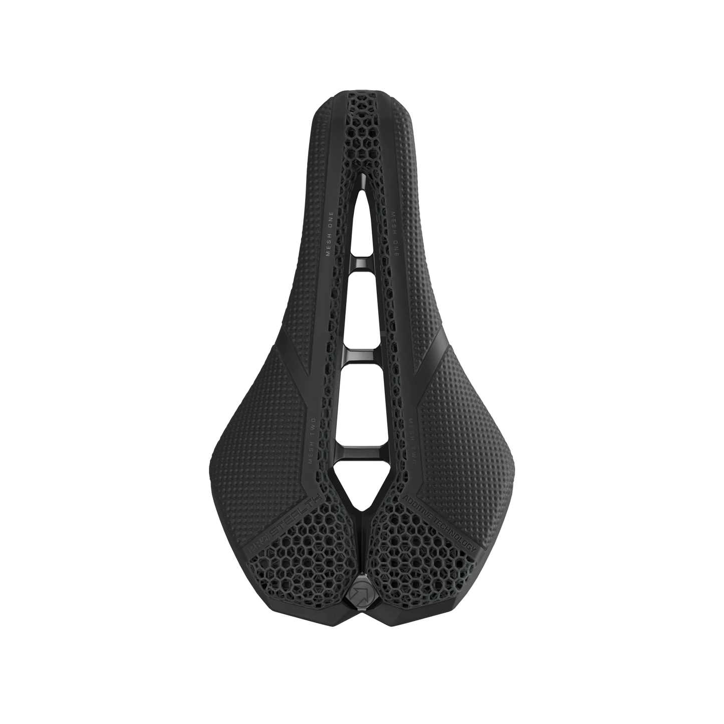Selle PRO STEALTH 3D PERFORMANCE 142mm Rails Inox Noir