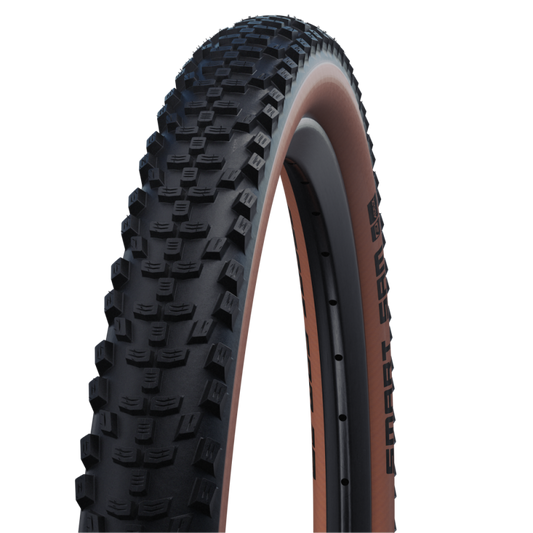Pneu SCHWALBE SMART SAM 29x2.60 ADDIX PERFORMANCE RACEGUARD TubeType Souple Noir/Marron