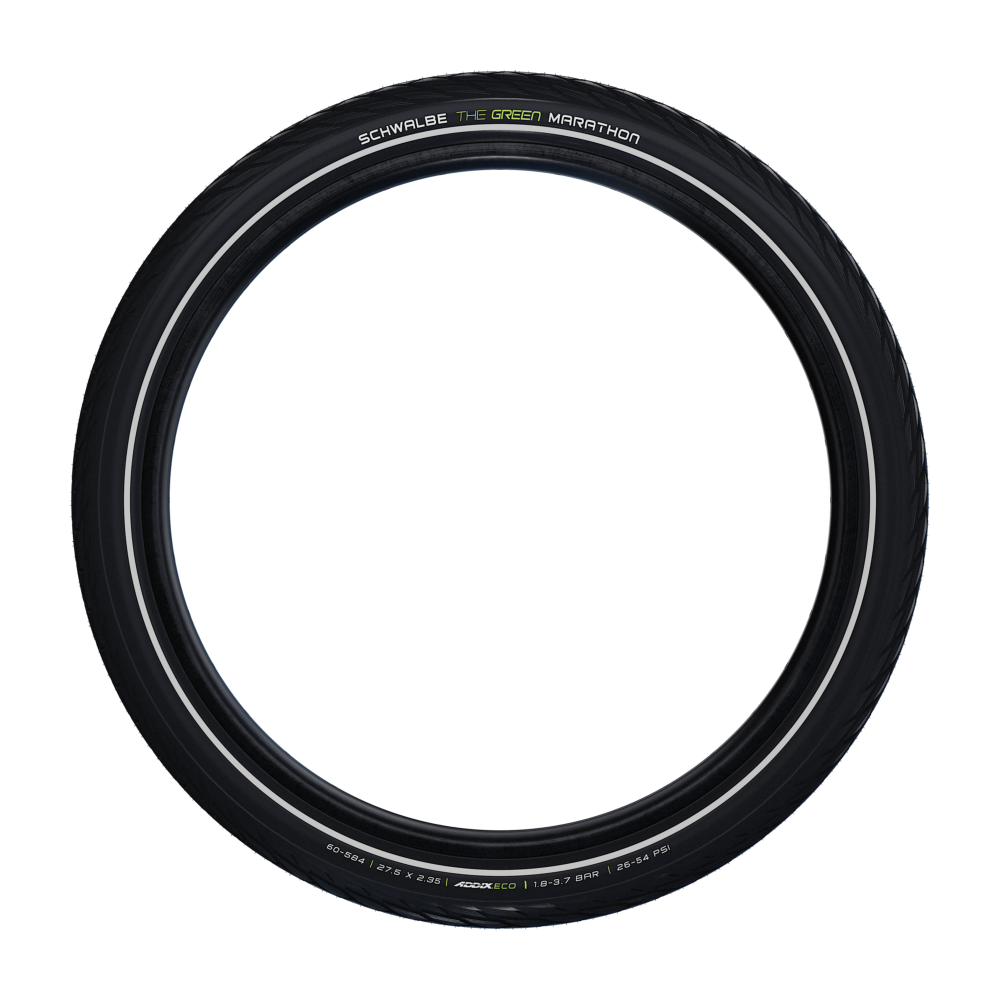 Pneu SCHWALBE GREEN MARATHON 27.5x2.35 ADDIX ECO GreenGuard Tubetype Rigide
