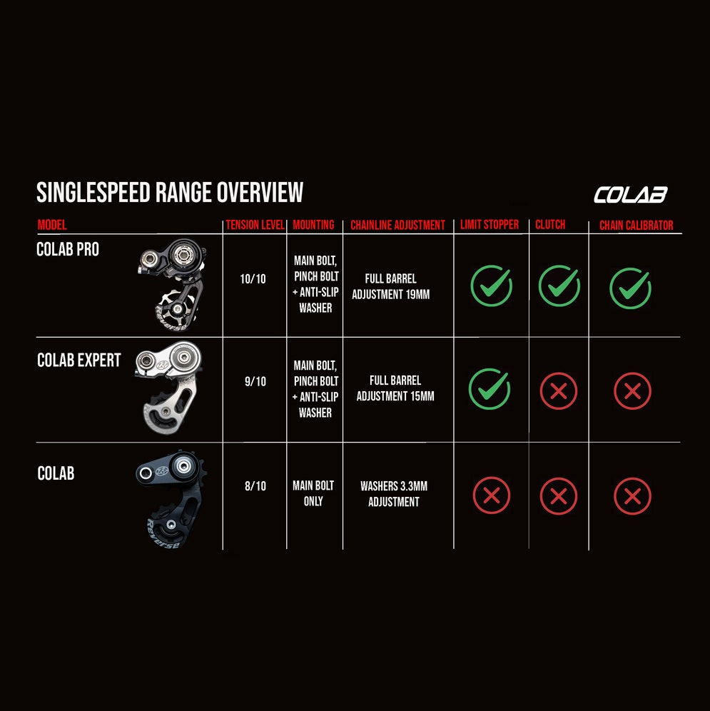 Tendeur de Chaîne REVERSE COLAB PRO Argent