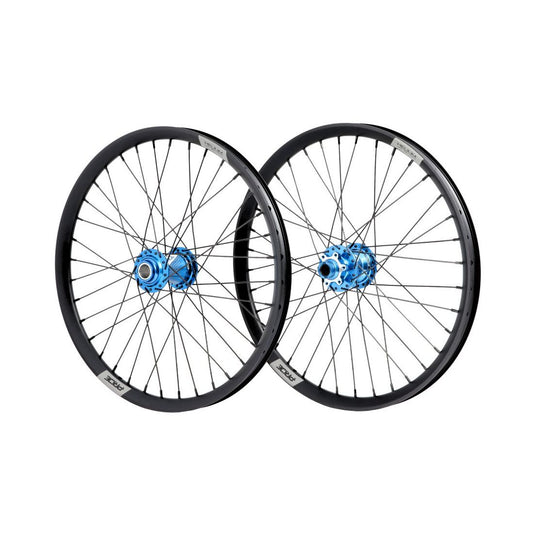 Paire de Roues PRIDE 20" (406mm) Control V2 Disc Helium M24 Axes 20/15mm Bleu