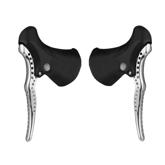 Paire de Leviers TRP RRL-SR Singlespeed Noir/Argent
