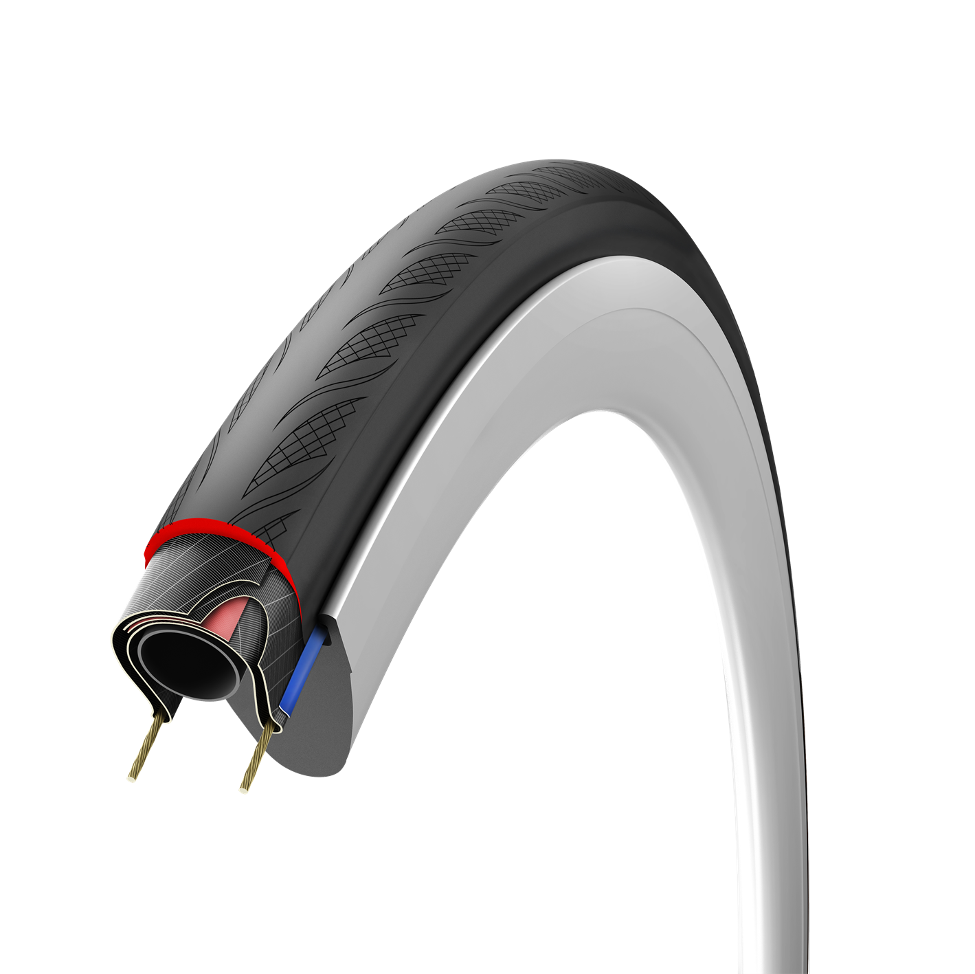Pneu VITTORIA RUBINO V 700x30c G2.0 Tubetype Souple Noir