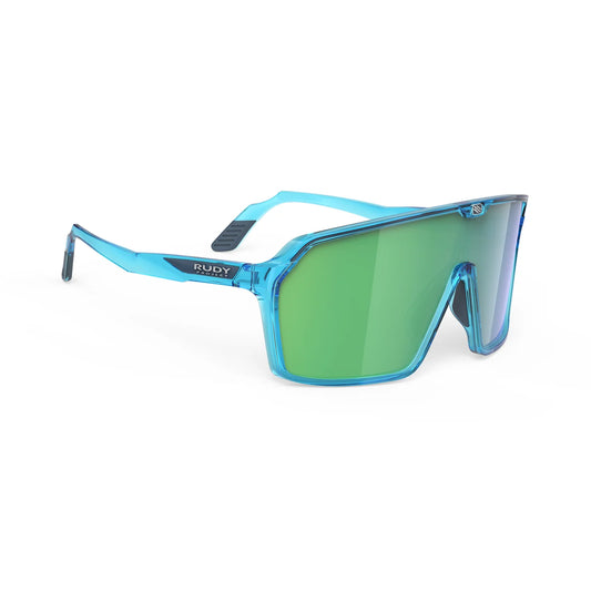 Lunettes RUDY PROJECT SPINSHIELD Crystal Bleu Verres RP Optics Multilaser Green