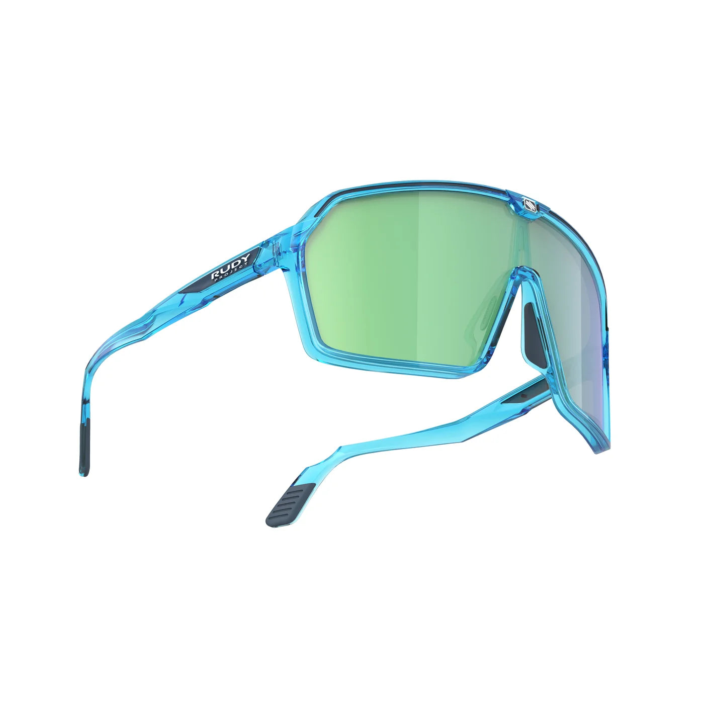 Lunettes RUDY PROJECT SPINSHIELD Crystal Bleu Verres RP Optics Multilaser Green