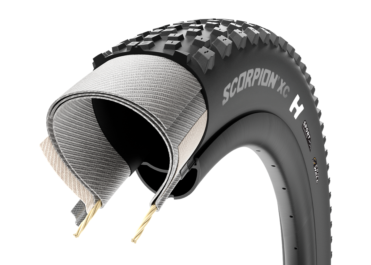 Pneu PIRELLI SCORPION SPORT XC H ProWall 29x2.20 Tubeless Ready Souple Noir