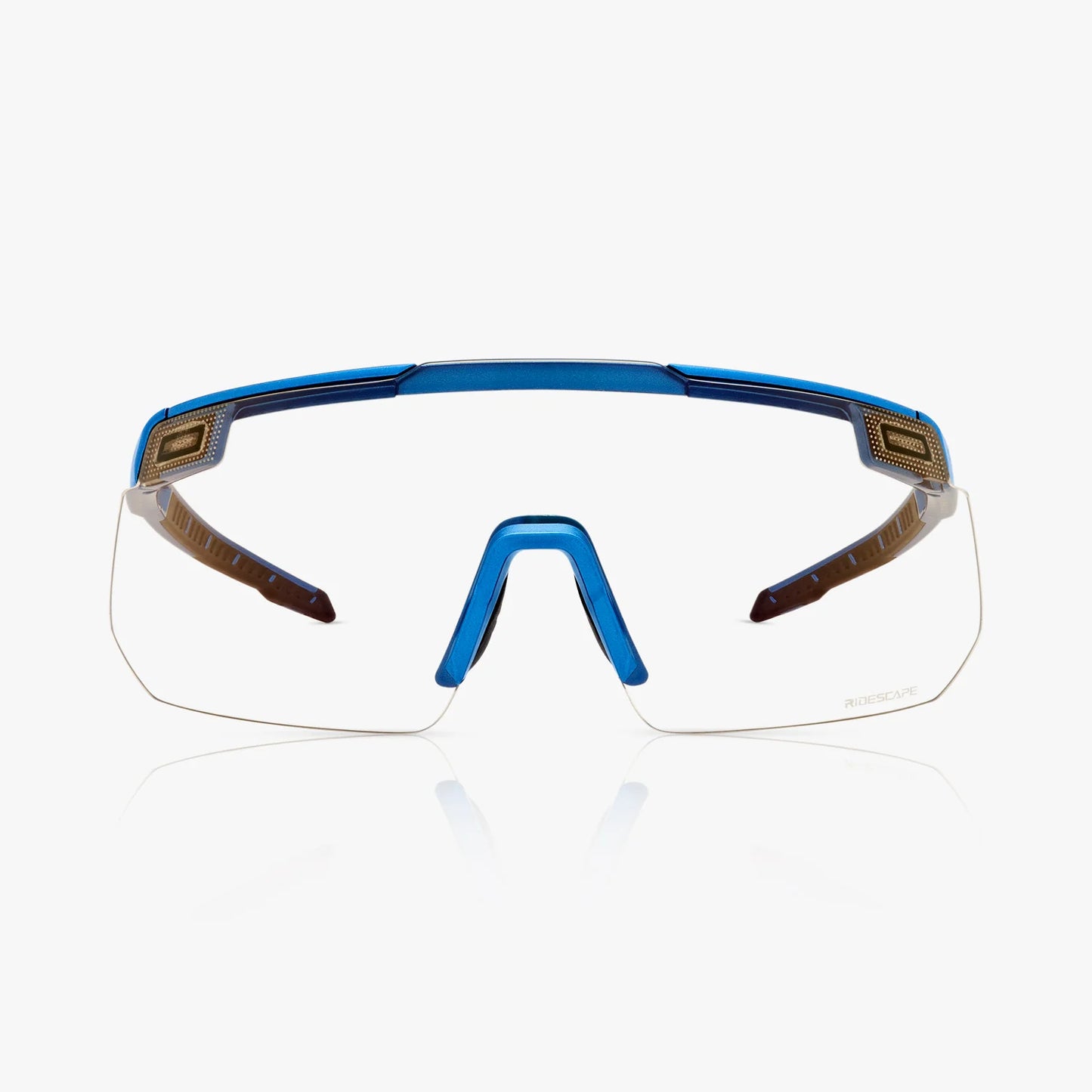 Lunettes SHIMANO S-PHYRE CE-SPHR2 Bleu Métaliisé Verre Ridescape Road