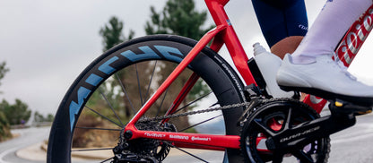 Paire de Roues MICHE DEVA RD 52 Tubeless Ready (Center Lock) Noir/Argent