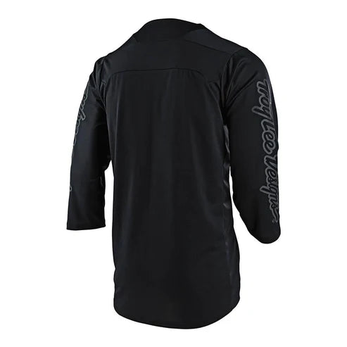 Maillot TROY LEE DESIGNS RUCKUS Manches 3/4 Noir
