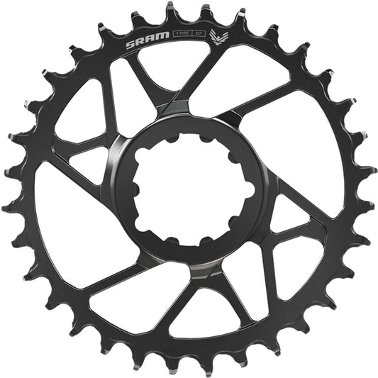 Plateau Mono SRAM S1000 T-TYPE EAGLE BOOST 12V Acier Direct Mount Offset 3mm  Noir